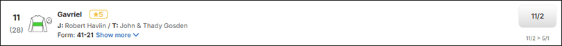 Gavriel Cambridgeshire Handicap 2026 Betting