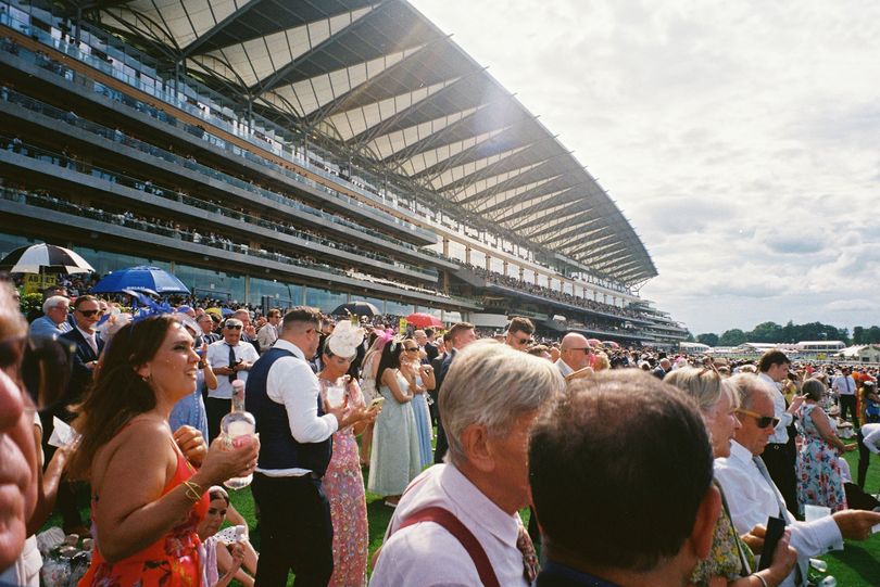 Ascot Racecourse Crowd